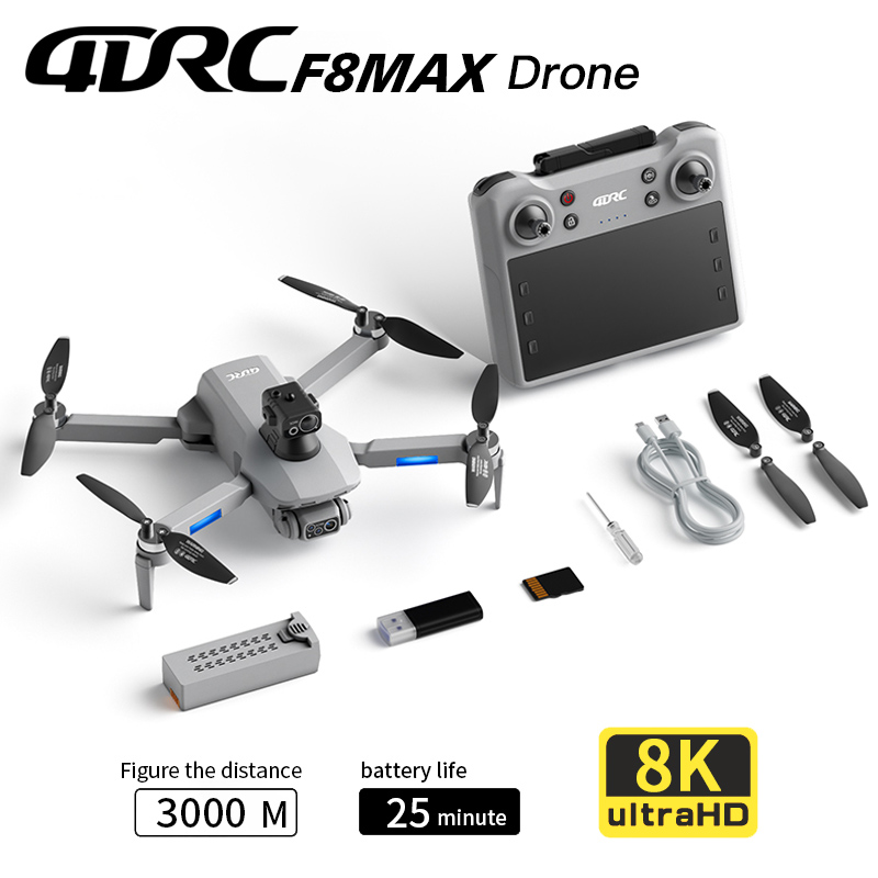Drone Mapping - F8 MAX GPS Drone Professional 8K