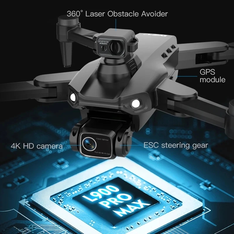 L900 Pro MAX GPS Drone 4K Prof - огляд і ціна Drone Multispectral