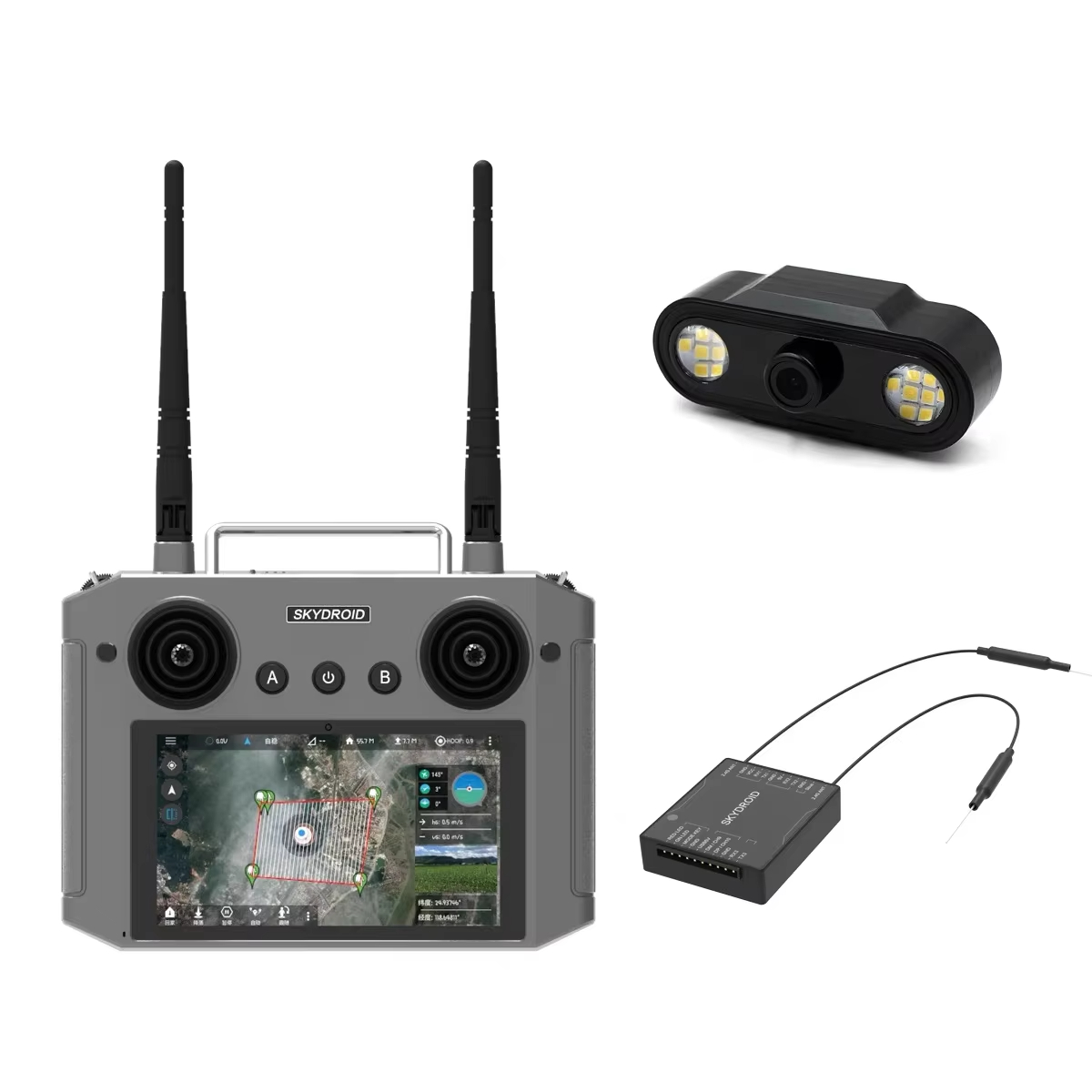 For Skydroid H12 2.4GHz 1080P  - огляд і ціна Drone Agriculture Monitoring