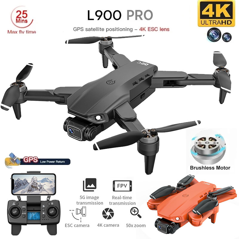 L900 Pro GPS Drone 4K Professi - огляд і ціна Drone Multispectral