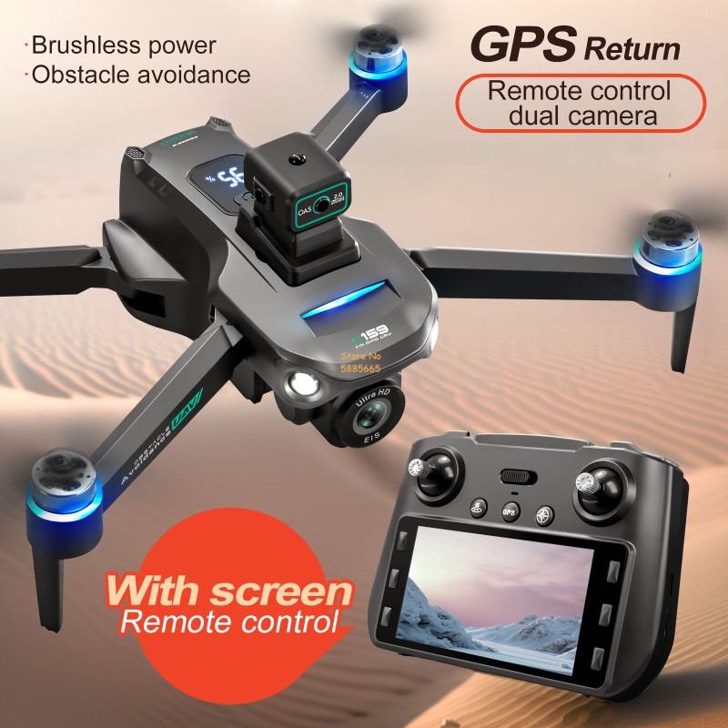 8K Dual Camera 5G WIFI FPV Rem - огляд і ціна Drone Mapping
