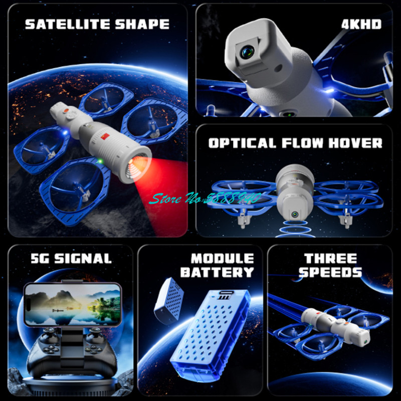 8K Dual Camera 3D Stunt Tumbli - огляд і ціна Drone 3D Modeling