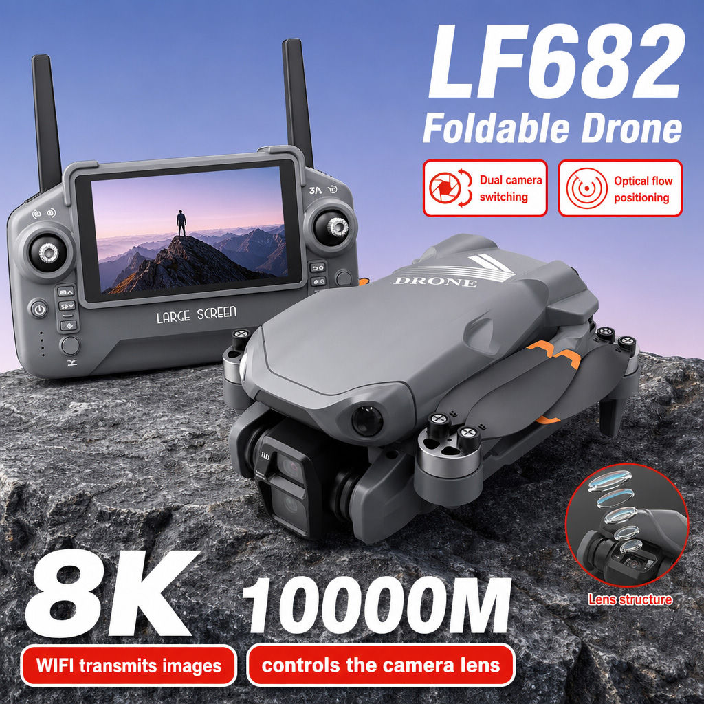 Aerial Photo LF682 Drone 8K HD - огляд і ціна Drone Cinematic
