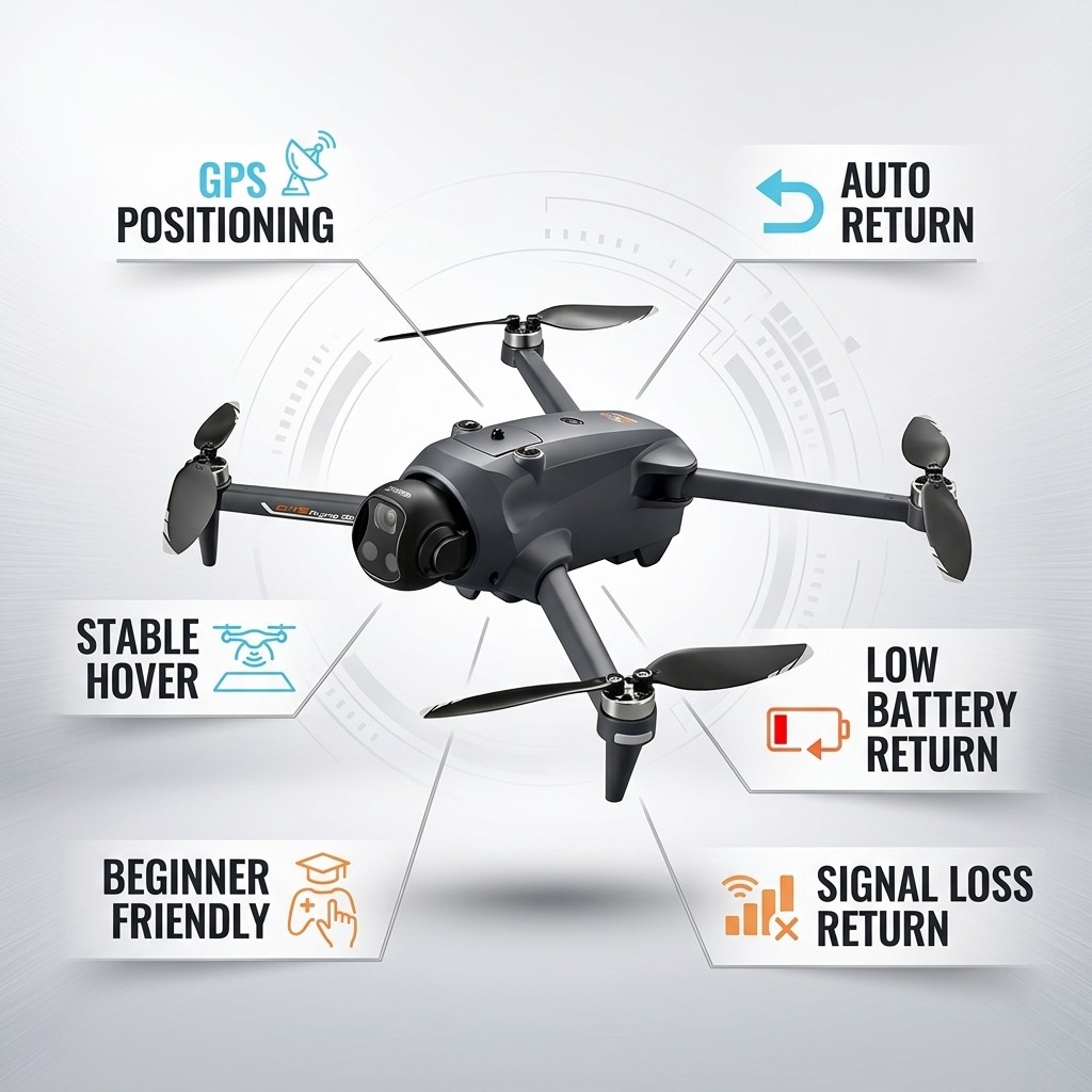 Potensic Drone GPS Auto Return - огляд і ціна Drone Surveying