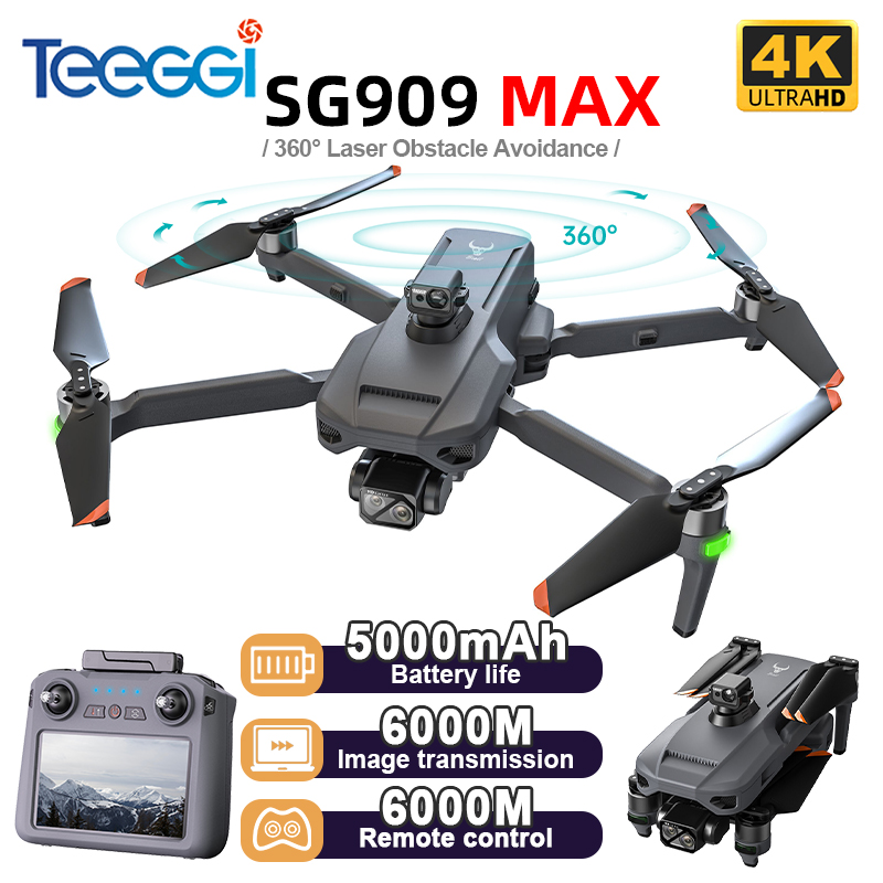 Teeggi SG909 MAX GPS Drone Wit - огляд і ціна Drone Mapping