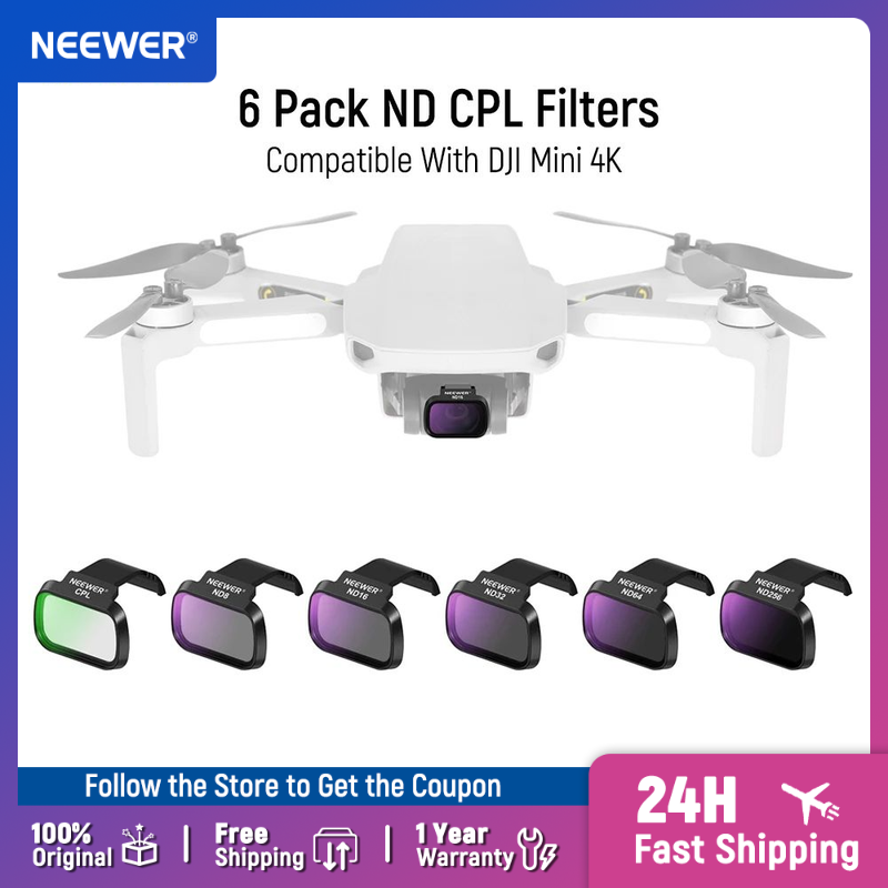 NEEWER 6 Pack ND CPL Filters F - огляд і ціна Drone Ndvi