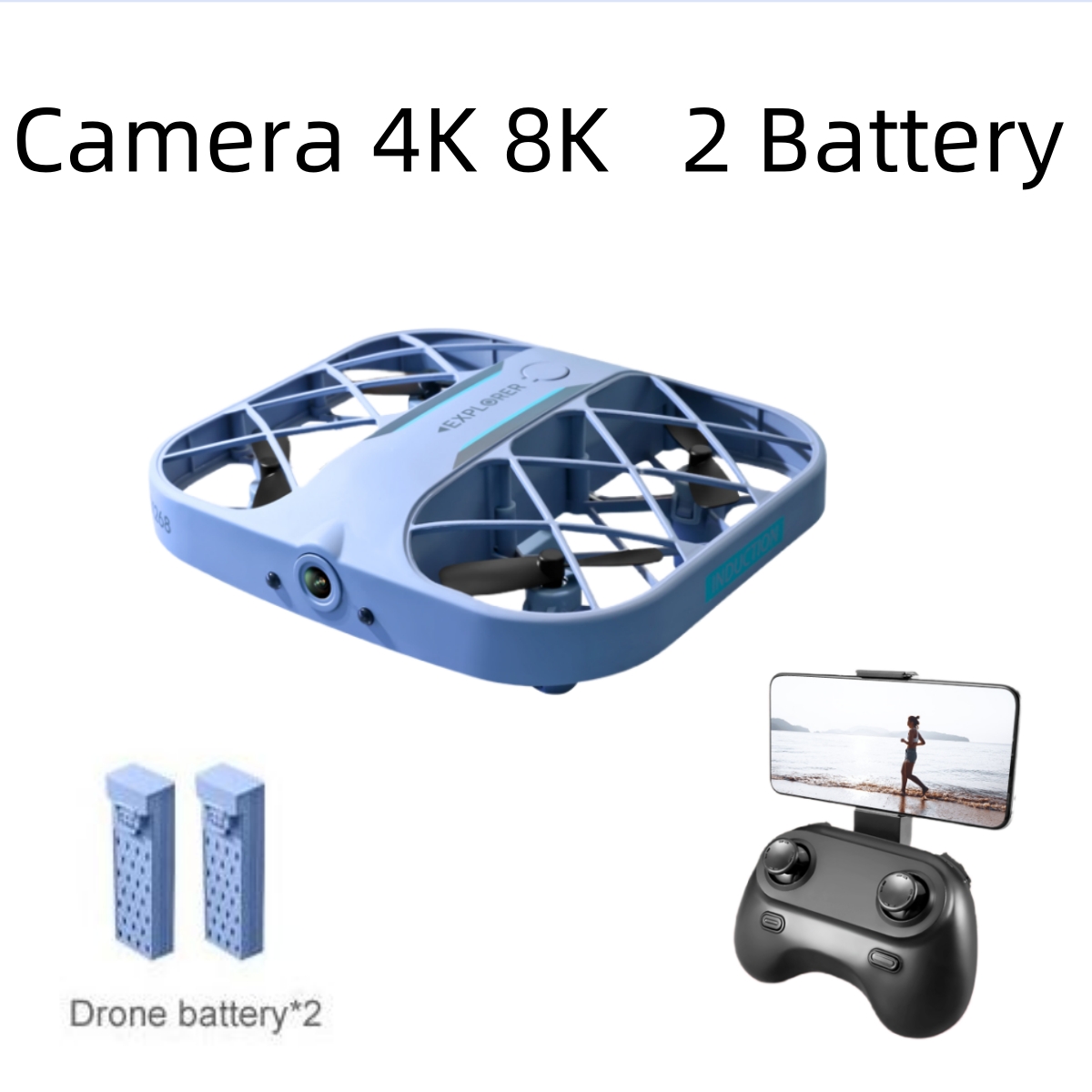 JJRC H107 FPV RC Drone with 2  - огляд і ціна Drone Cinematic